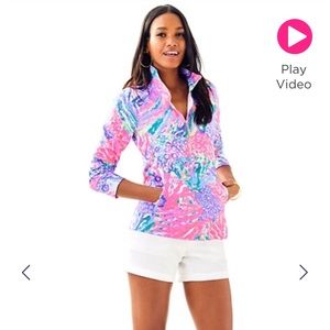 Never worn Lily Pulitzer half zip